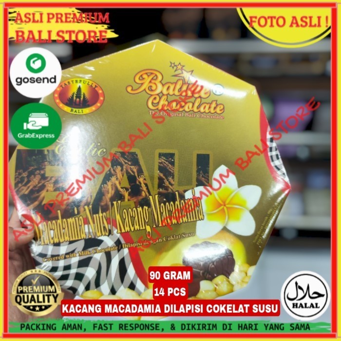 

OLEH OLEH MAKANAN CEMILAN CAMILAN SNACK KULINER KHAS ASLI ORI ORIGINAL BALI COKELAT COKLAT SUSU KACANG YT