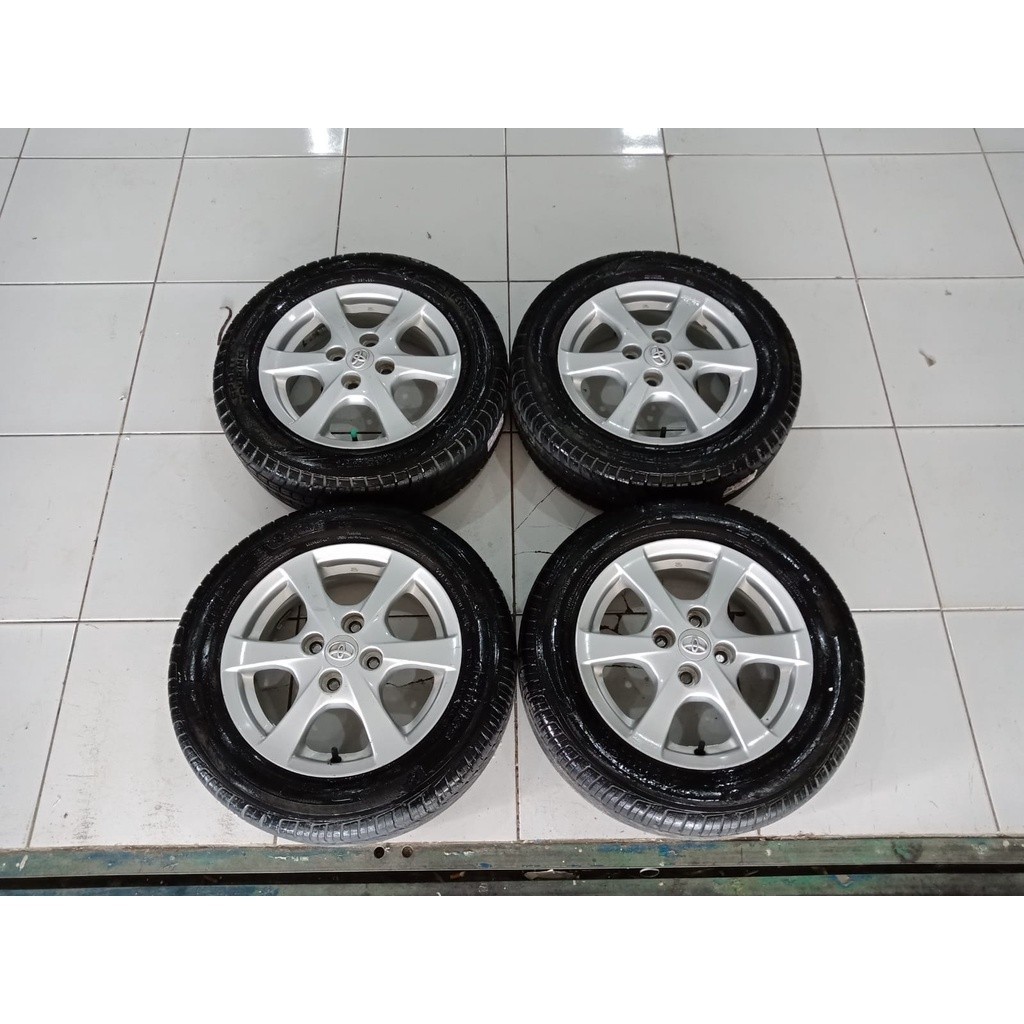 velg mobil std copotan agya r14 + ban 175 65 r14