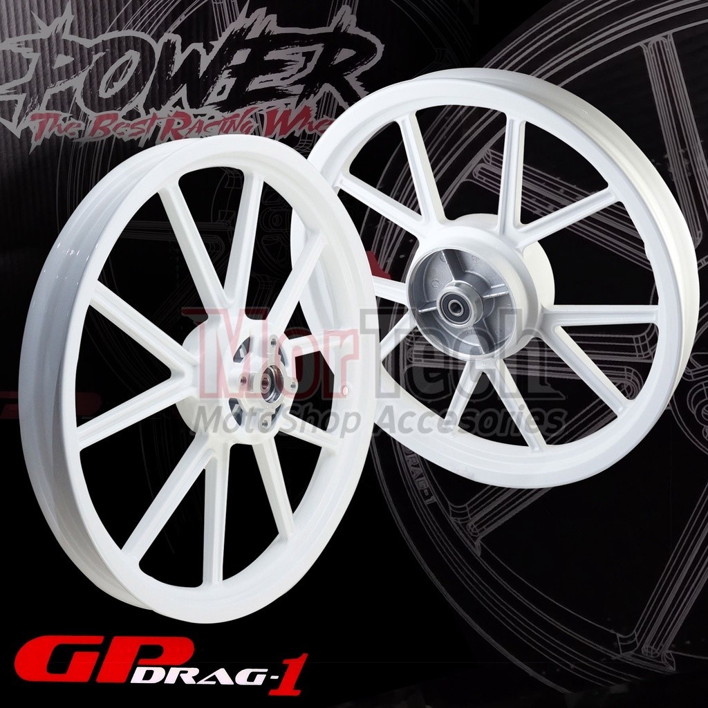 Velg Racing Power Drag GP Wheel Daytona Single Disc GP1 Rx King Jupiter Mx Old Jupiter Z1 New Vega Z