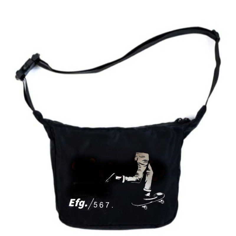 Tas selempang pria murah Sling bag cowok distro anti air waterproof Original SlingBag Wanita Bahan t