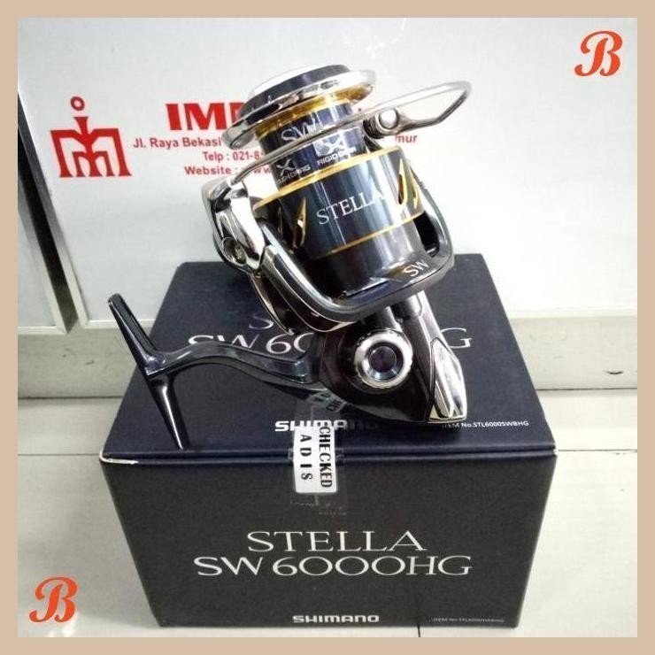 PROMO TERBATAS | IMH | REEL SHIMANO STELLA SW6000HG