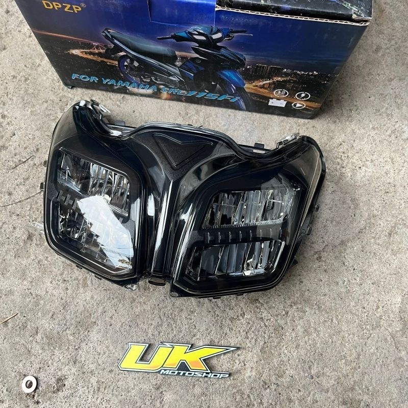 FLASH SALE lampu led depan zhipat jupiter z1 srl115 karbu injeksi z1