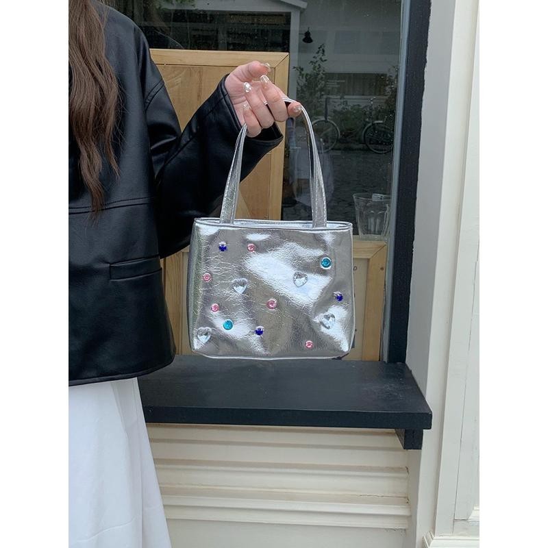 Tas Selempang Kulit Wanita GC 8710 Tas Hp Cewek Mini Rantai