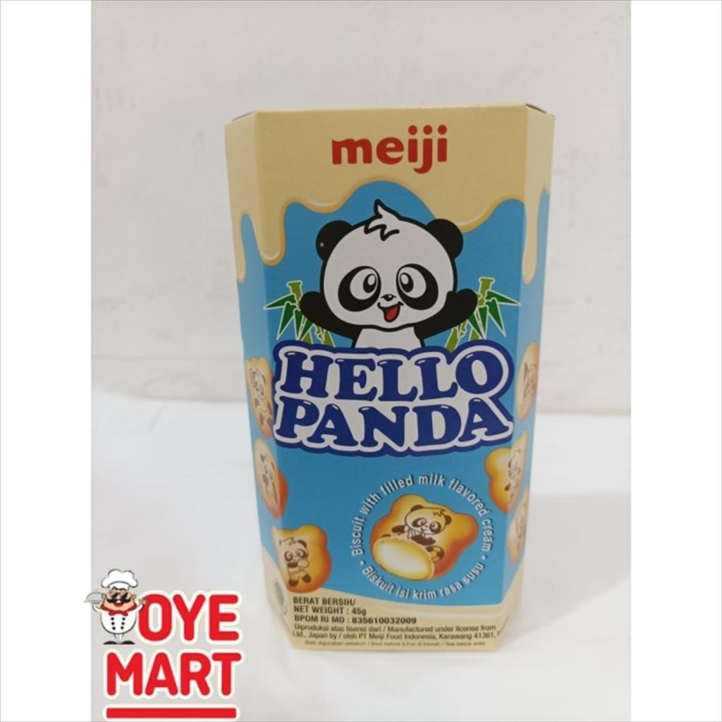 

MEIJI HELLO PANDA MILK FLAVORED CREAM(VANILLA) 45GR