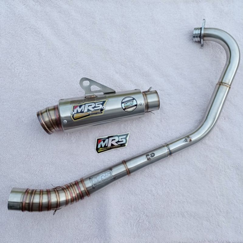 Knalpot Sonic150 Vixion Jupiter MX CB150R SCORPIO CB GL MP TIGER Satria Fu Karbu Original MRS Racing
