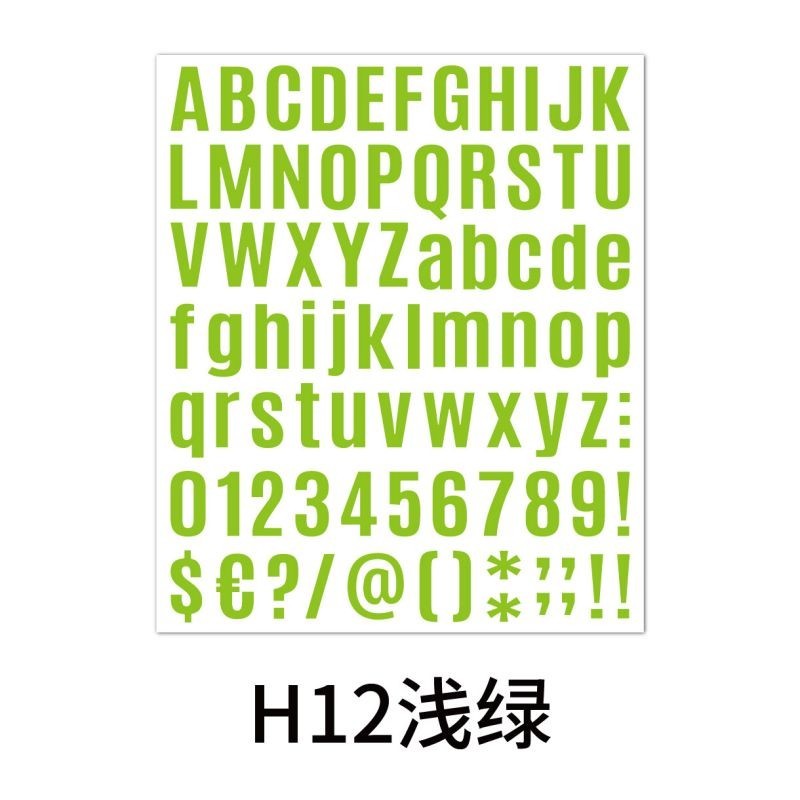 

2Pcs 26 Alphabet A-Z Planner Stickers Waterproof Colorful Creative DIY PVC Letter Sticker For Kids Cup