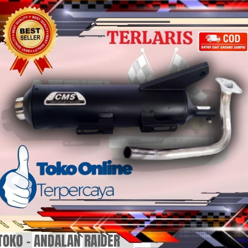 knalpot tsukigi mber utk beat mio vario scoopy space