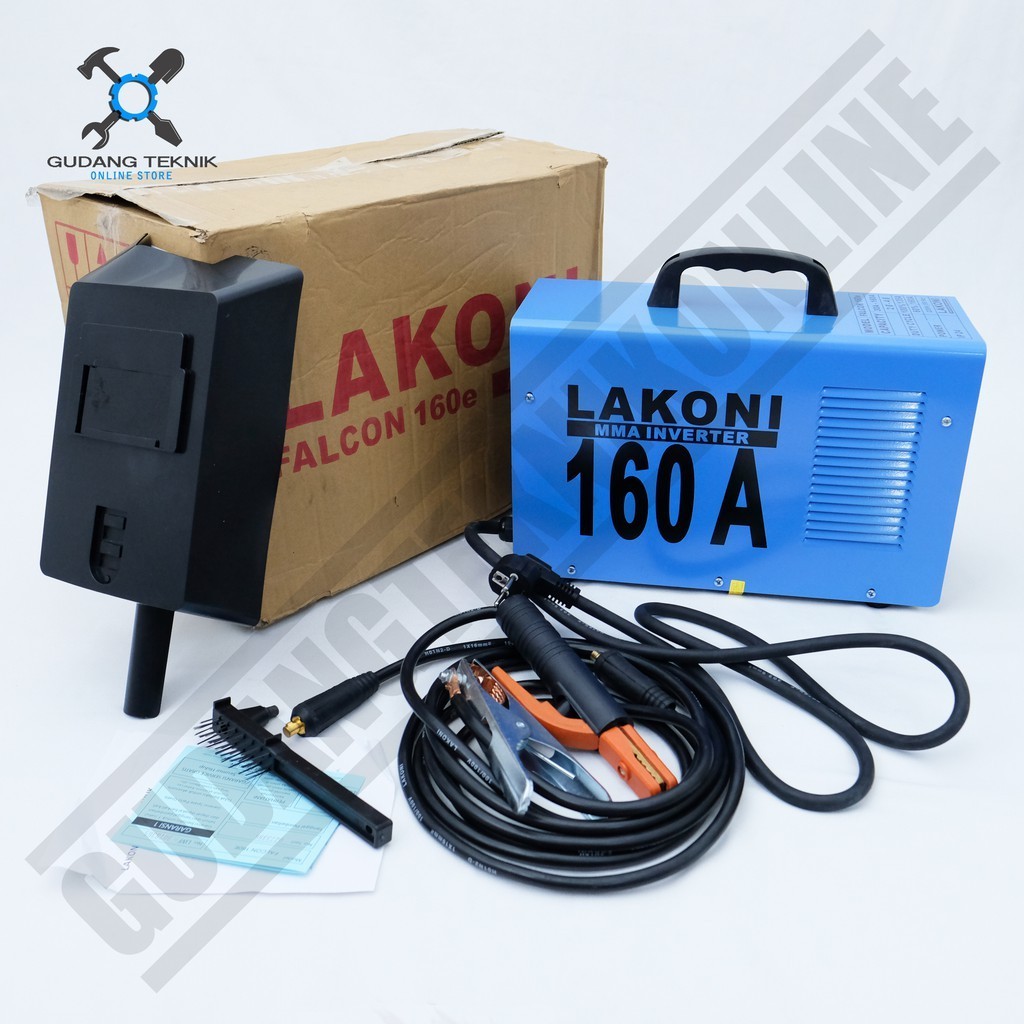Mesin Las Listrik Lakoni Falcon 160e - Travo Las Inverter Lakoni 900 watt 160 A