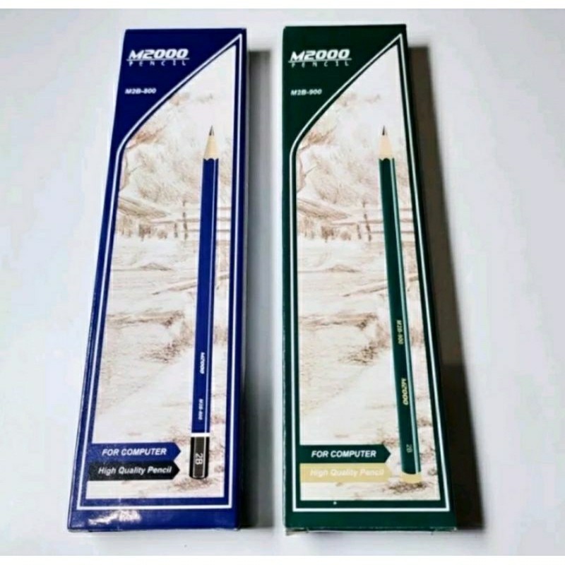 

Pencil || Pensil 2B M2000 || 2B Pensil Biru