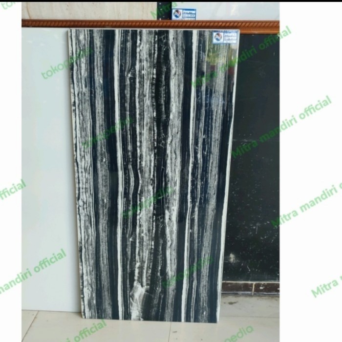 granit 60x120 Garuda ruscello black Glazed
