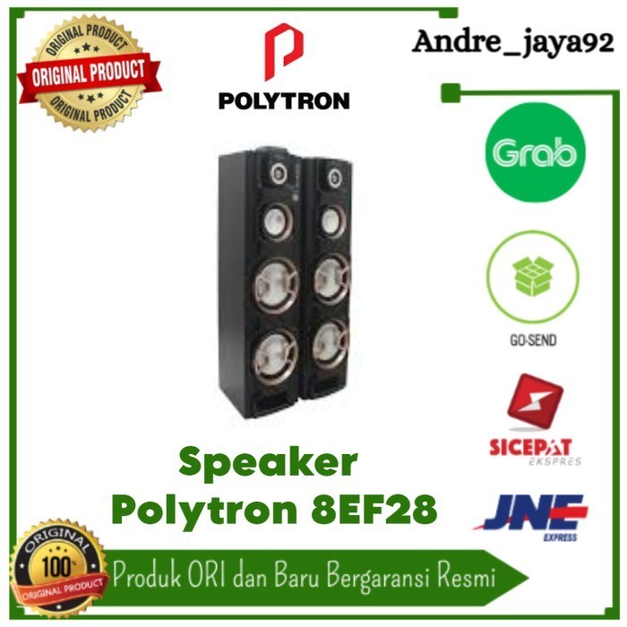 Speaker Aktif 8" Super Bass Polytron PAS-8EF28