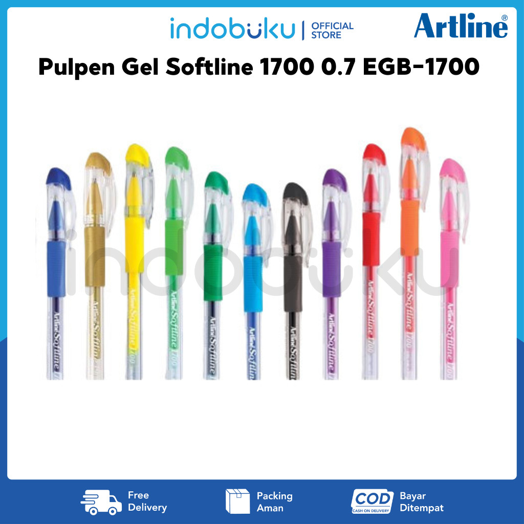 

Pulpen Gel Softline 1700 Artline 0.7 EGB-1700 - 1 PCS