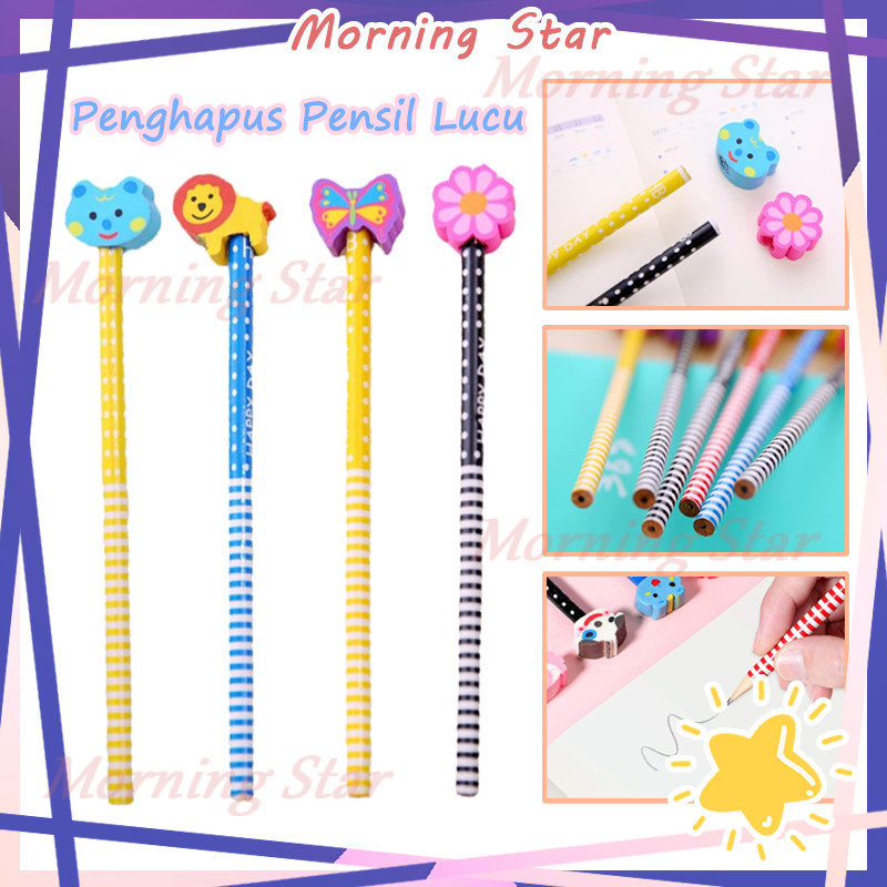 

Pensil Fancy Karakter/Pensil Penghapus/Pensil Ada Penghapus Lucu/Penghapus Pensil Fancy/Pensil Tulis Motif Penghapu/Pensil Ada Penghapus Karakter Lucu