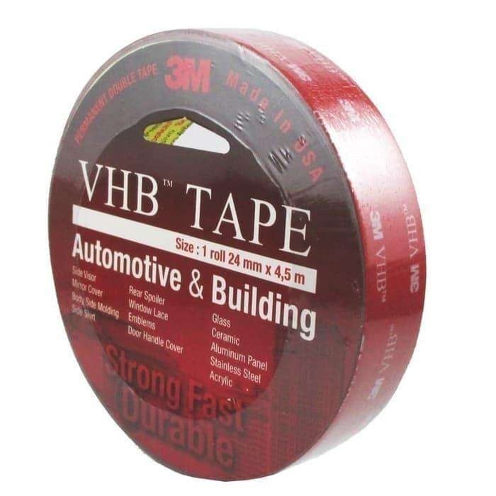 

Original 3M VHB Double Tape Ukuran 24mm x 4.5 Meter Super Lengket Khusu Otomotif Mobil