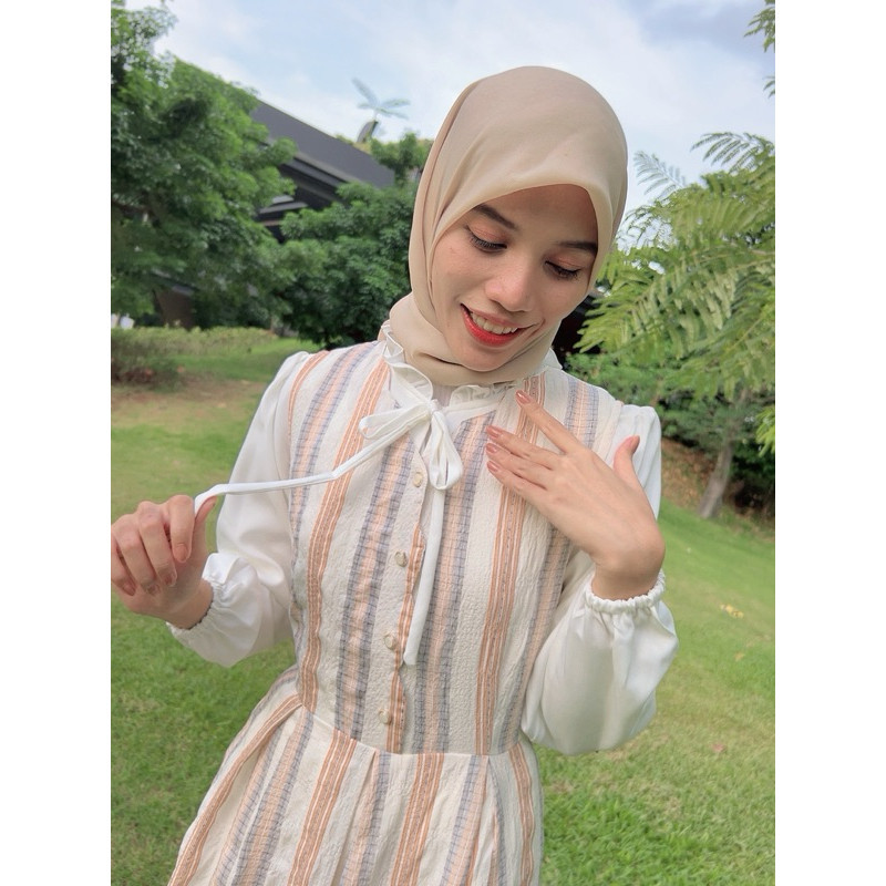 Kiky Overall Set 2in1 Salur by Studhijabstore