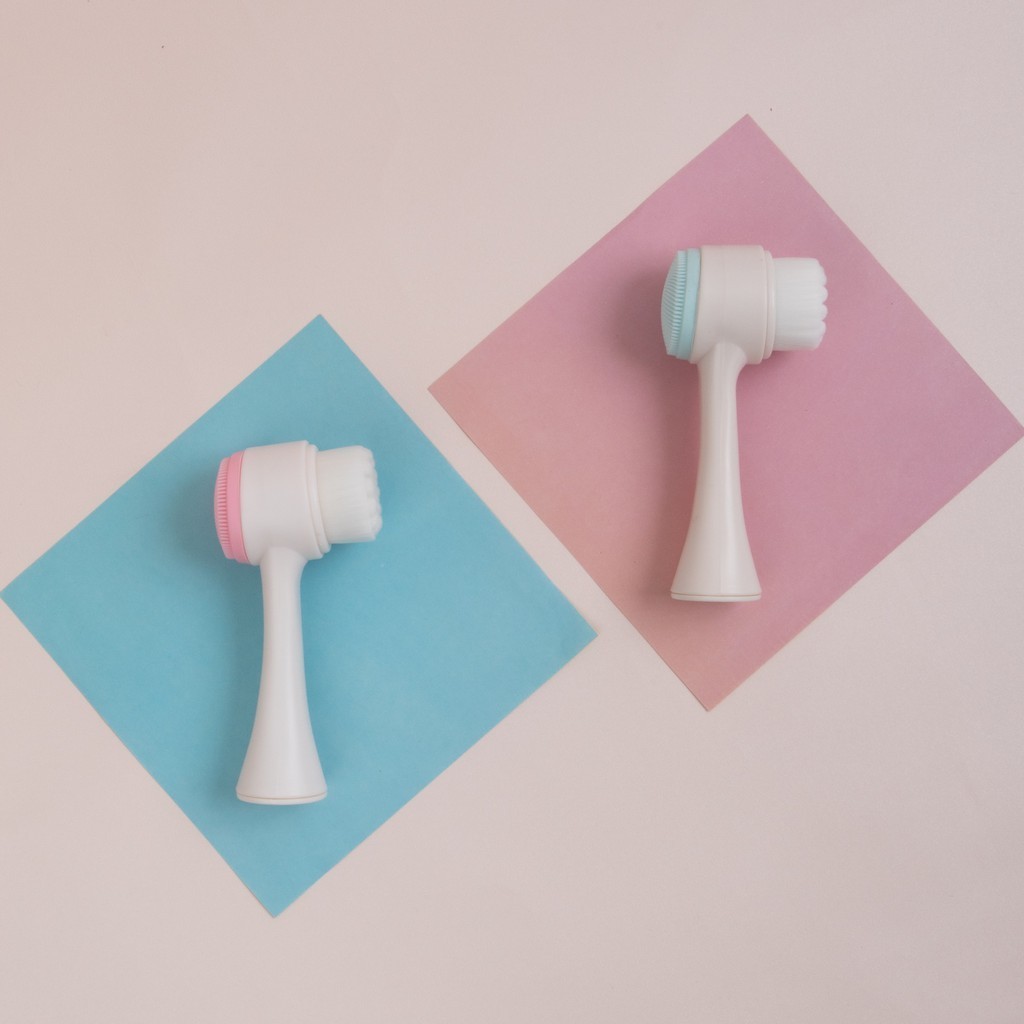 - Facial Cleansing Brush Sikat Wajah Lembut Multifungsi ( bagus dipakai sebelum maskeran) RANDOM