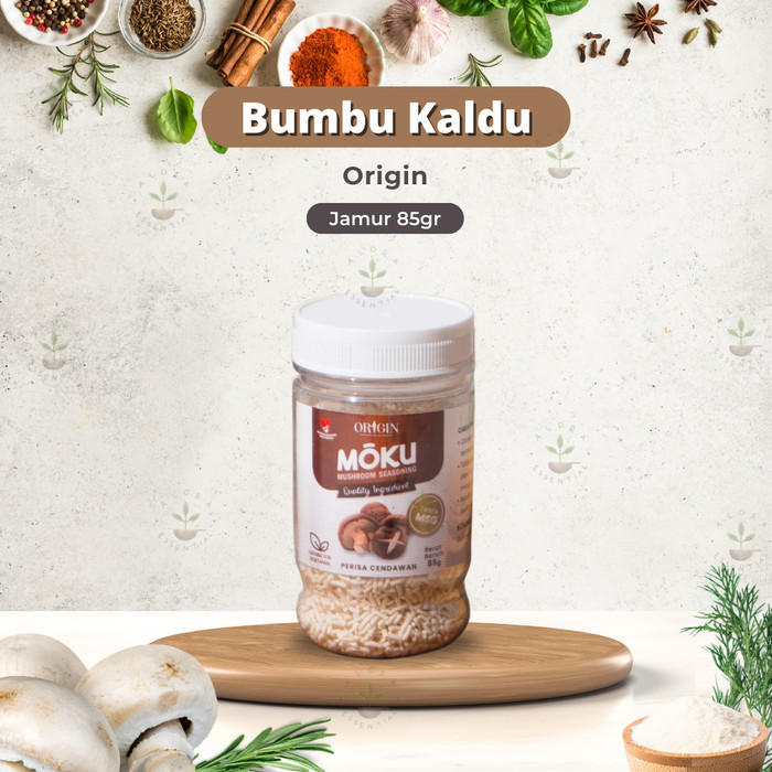 

*Best Promo*~ sukron_86 Origin Moku Kaldu Jamur 85gr - Kaldu Jamur No MSG - Bumbu Penyedap
