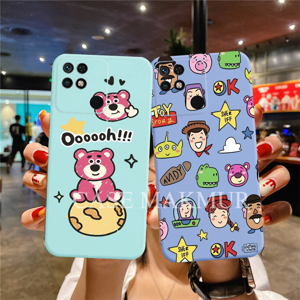 [Secmm36] Xiaomi Redmi 10a Silikon Motif Kartun Softcase Tpu Casing Case Couple Kesing