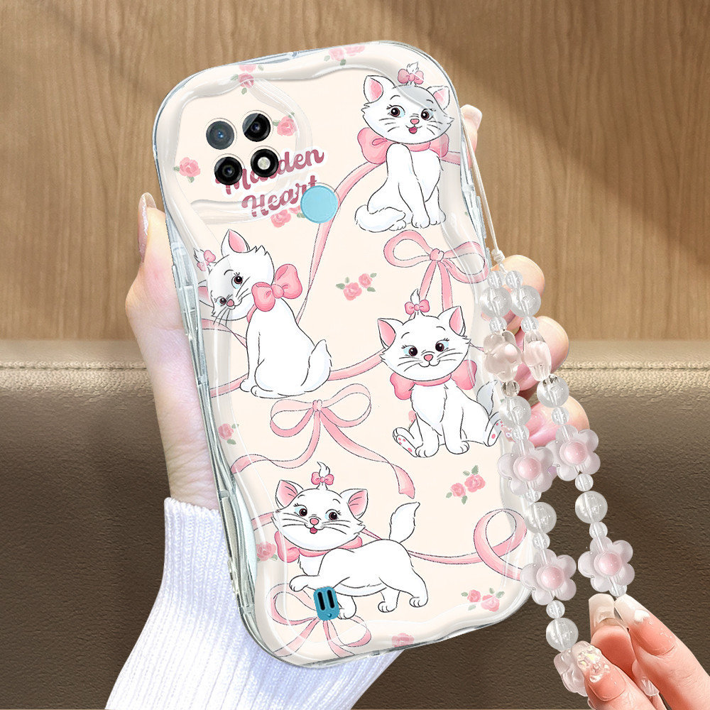 Realme C21  Untuk Hp Casing Softcase Kesing Soft Phone Case Cat 4016 Bracelet B1