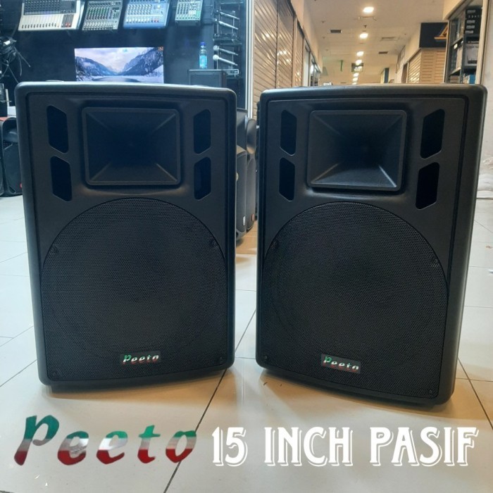 SPEAKER PASIF 15 INCH PEETO CLASS 15 D, MAX POWER 800 WATT - 2 UNIT