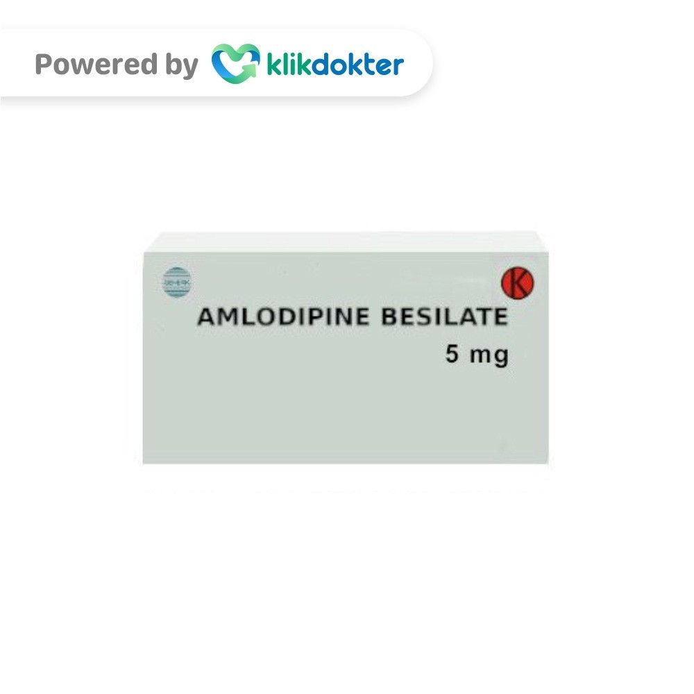 Amlodipine 5mg 10 Tablet Generik