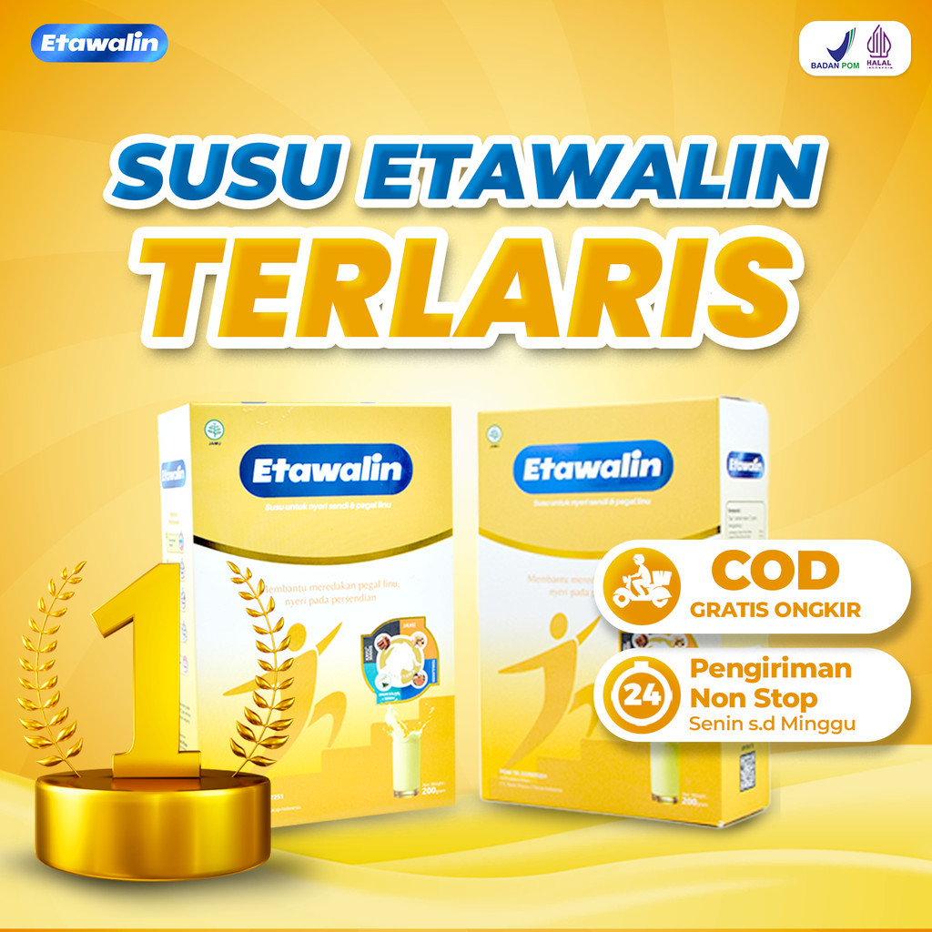 

Etawalin 1 Box Susu Kambing Atasi Pegal Linu 200g