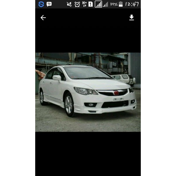 bodykit civic fd mugen 2008-11