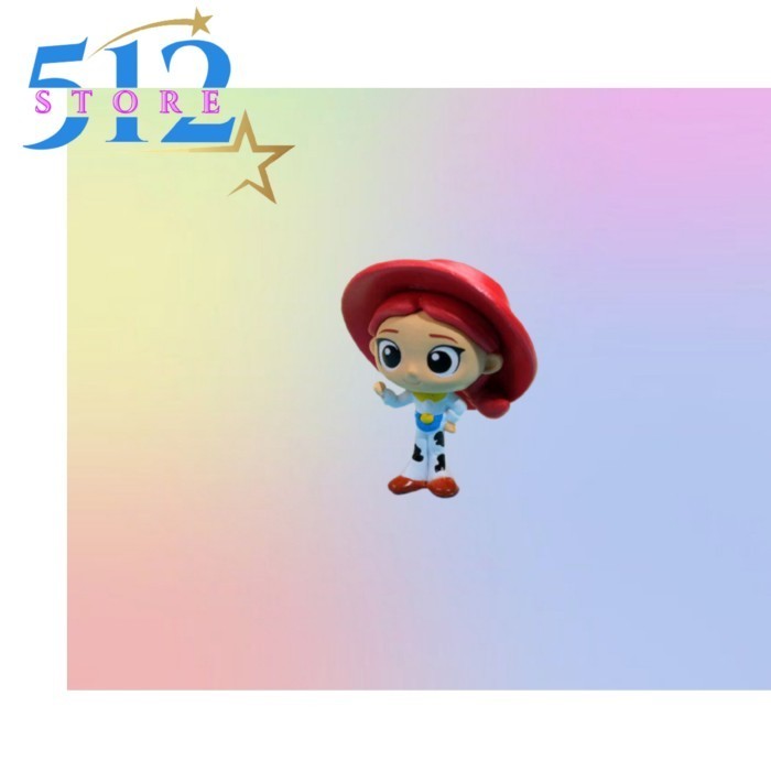 ✔W.H.Sw✔ - PROMO 512 Action Figure Crocs Jibbitz Toy Story - Charms Miniatur Toy Story - 1