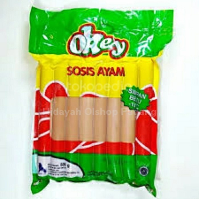 

Sosis Ayam Okey 500 gr (Gojek/Gosend)