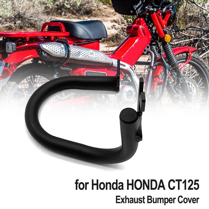 Cocok untuk Honda HONDA CT125 CT 125 Hunter Cub 2020 2021 2022 2023 aksesori motor pelindung knalpot