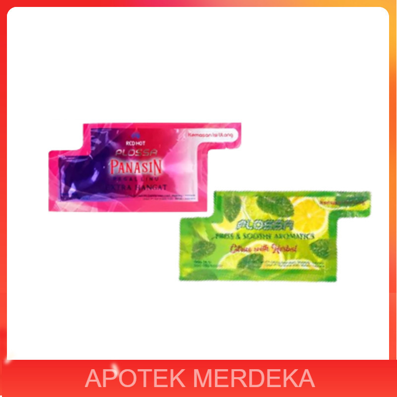 Plossa Mini Refill Citrus Red Hot Eucalyptus Isi Ulang