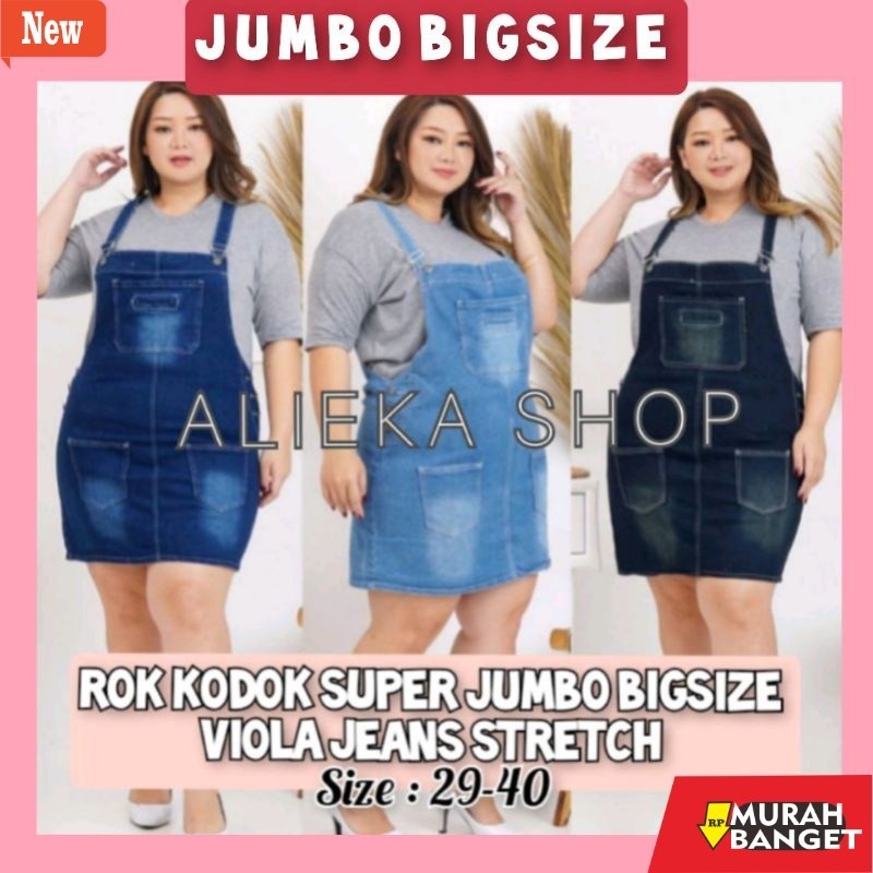 Jumpsuit Wanita Kekinian OVERALL ROK KODOK. baju jumper. baju kodok. Rok super Jumbo . jeans 29-40