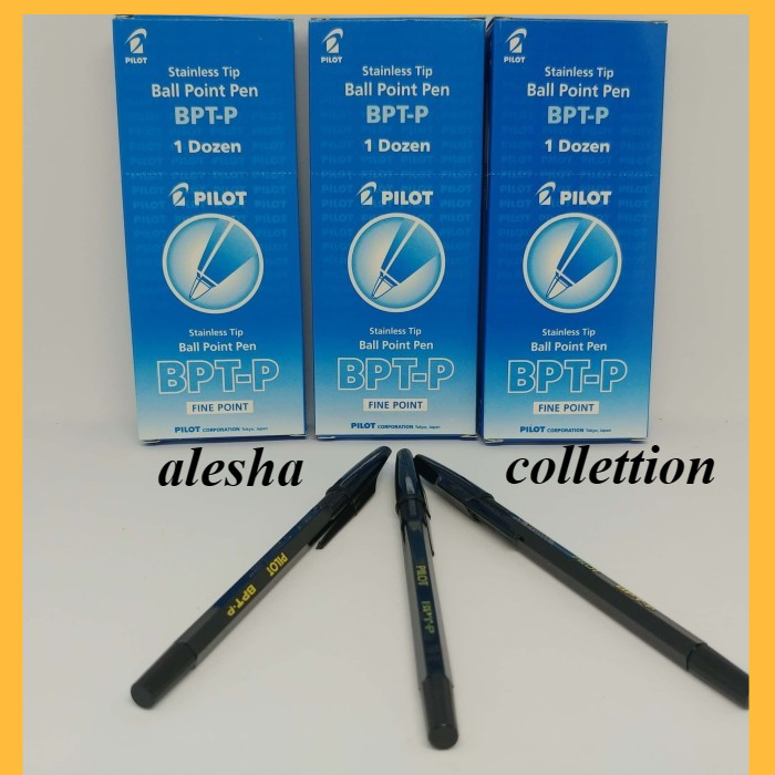 

Bolpen||Ballpoint||Pulpen Pilot BPTP warna Hitam(1 Lusin)
