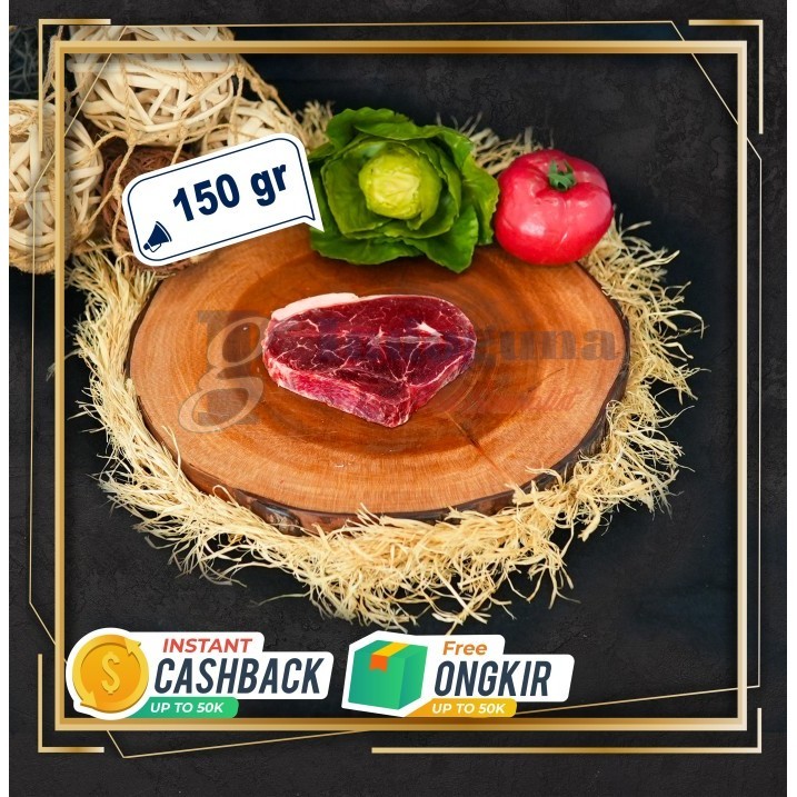 

US Beef Premium Top Blade Cut Steak 150gr