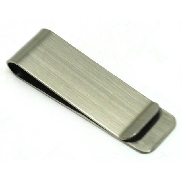 

Dompet Klip Uang Kertas Stainless Steel - OMFH5RSV