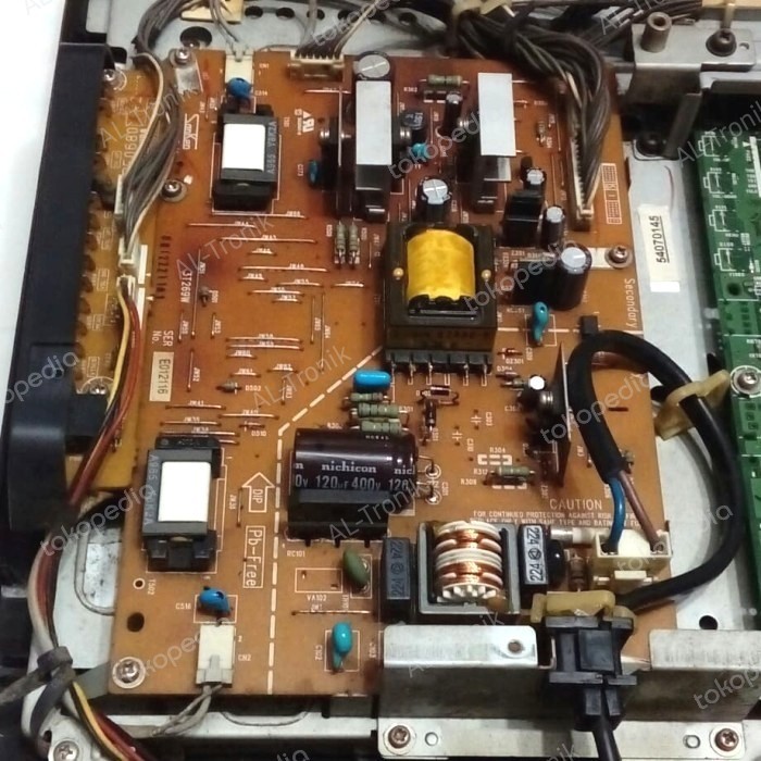 REGULATOR PSU TV TOSHIBA 19 INCH MODEL 19AV550E POWER SUPLAY 19AV550