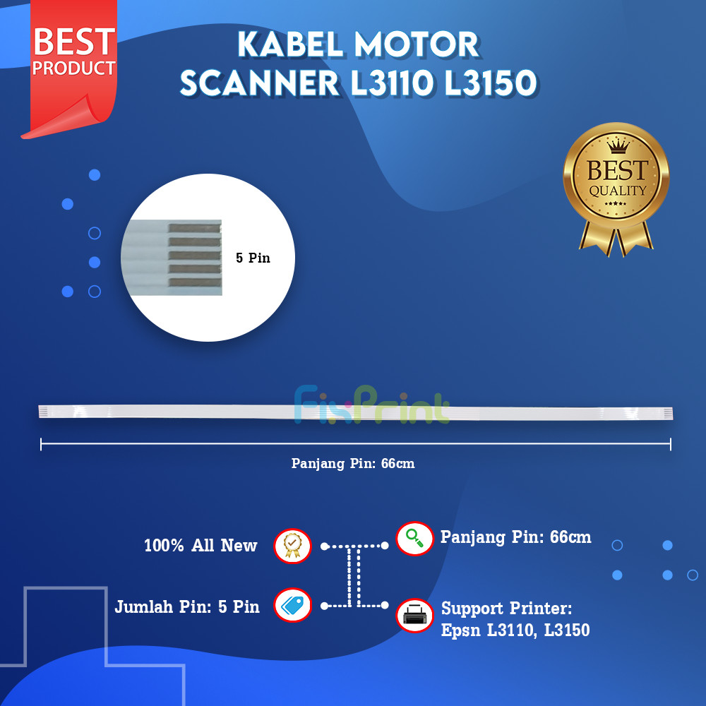 Kabel Motor Scanner L3110 New, Cable Flexible Motor Scanner Printer Epsn L3150 L3116 L3210