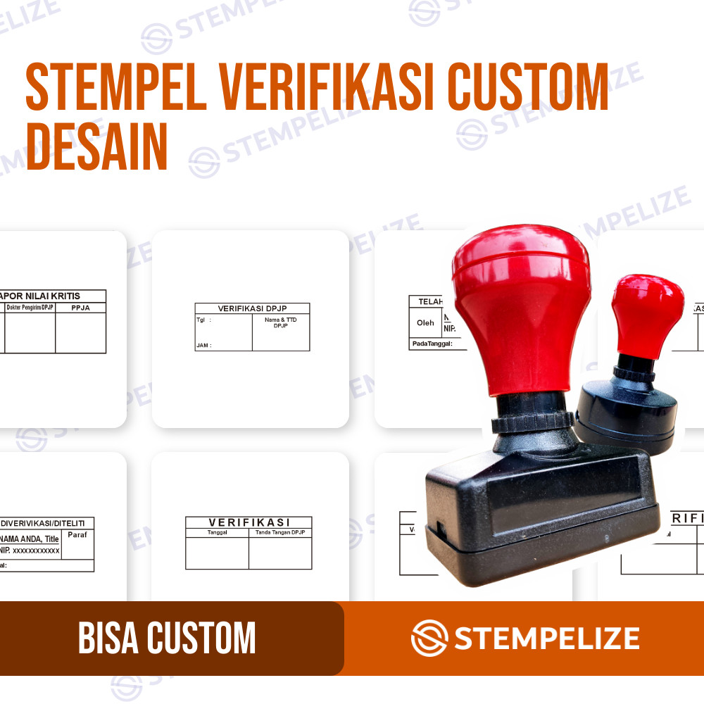 

Stempel Verifikasi Custom Desain
