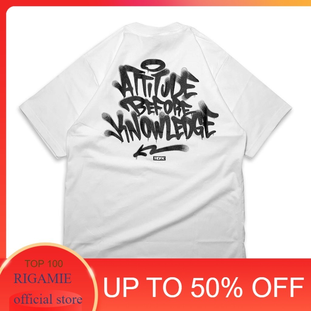 MDFK Attitude Graffiti Tshirt (White)