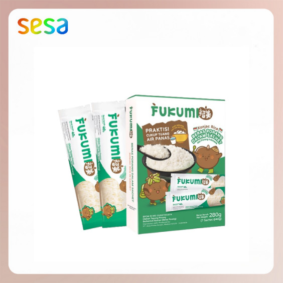 

FUKUMI Beras Porang Box 280gr - Nasi Sehat