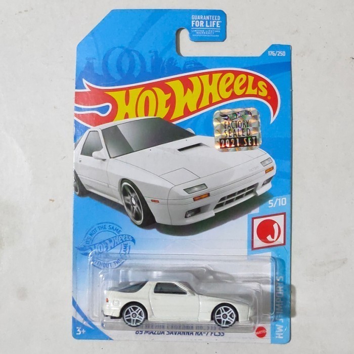 Hotwheels 89 Mazda Savanna RX 7 RX7 FC35 putih Factory Sealed 2021
