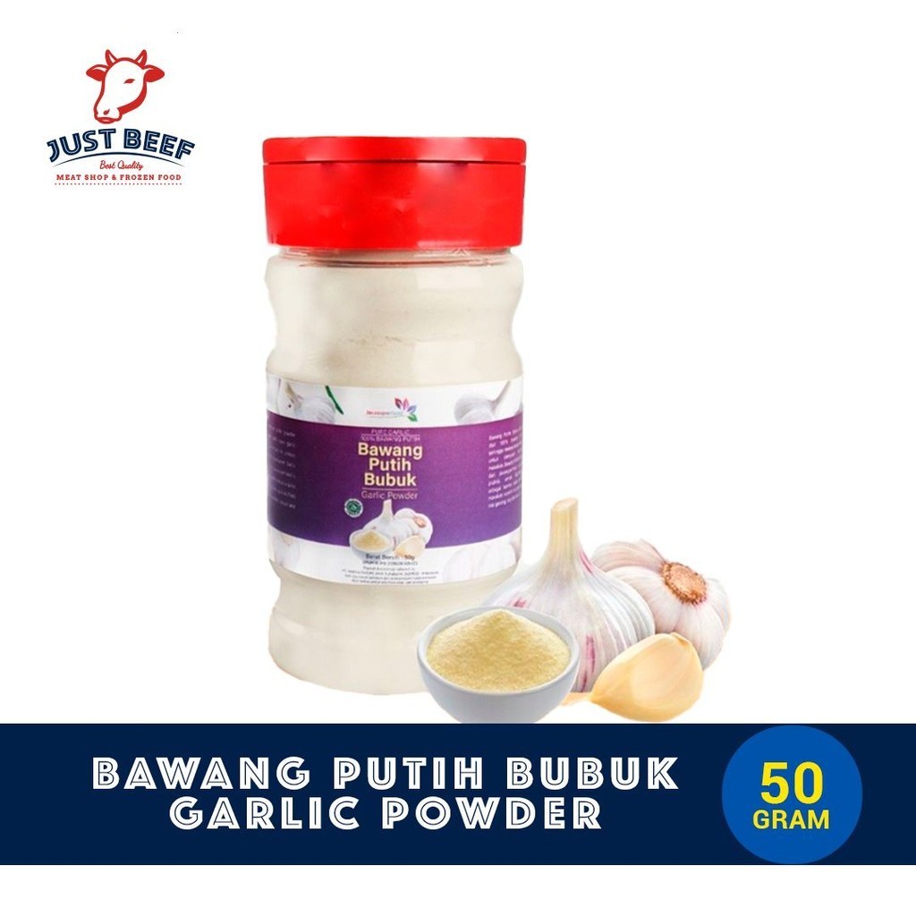 

Bawang Putih Bubuk | Garlic Powder | Bubuk Bawang Putih 50g HALAL MUI