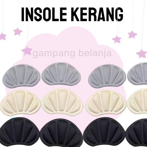 Bantalan Pelindung Tumit / Insole Pelindung Tumit Kaki / Ganjalan Tumit Kaki / Ganjalan Tumit Empuk 