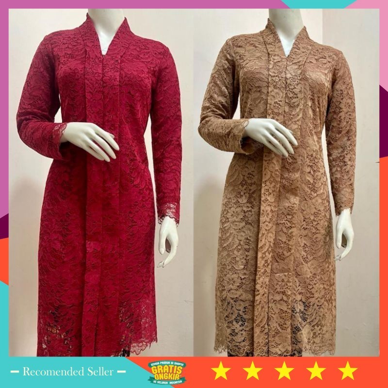 Kebaya Viral Keren Model Terbaru Kekinian / Set Kebaya Brokat Modern Kartini | Kebaya Kondangan Mewa