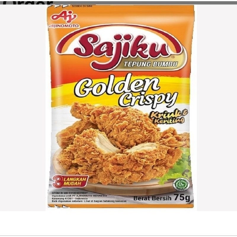 

GROSIR TERMURAH SAJIKU TEPUNG BUMBU PISANG / BAKWAN 75GR/90GR