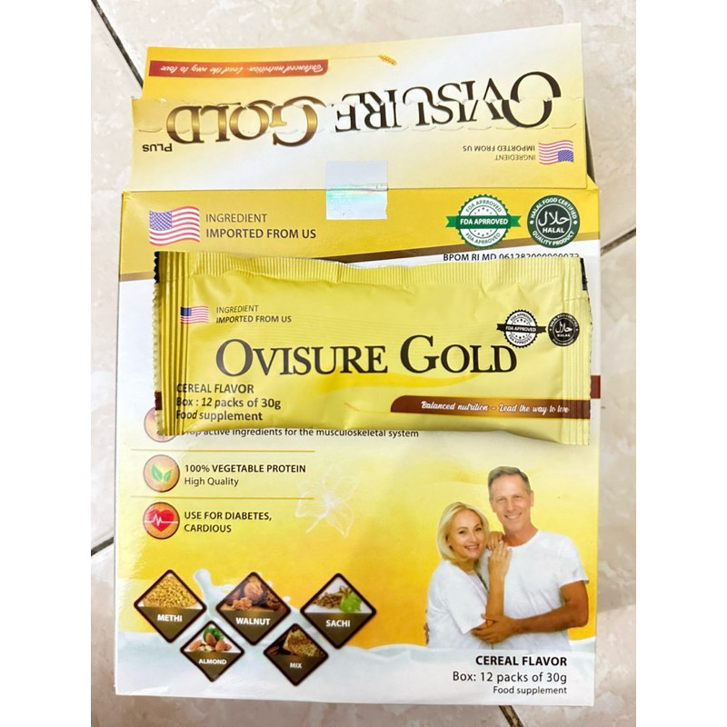 

OVISURE GOLD 1 BOX SUSU USA VITAMIN SENDI ORIGINAL