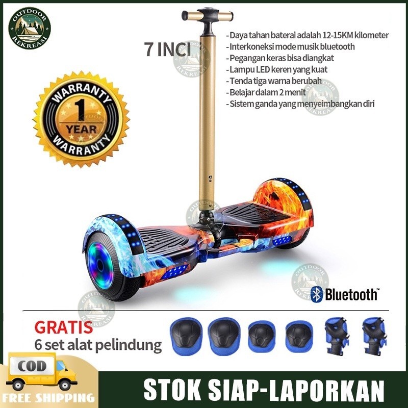 Terbaru Smart Balance Wheel / Hoverboard 7 Inch Haverboard TOP QUALITY speaker hoverbot hoverboard a