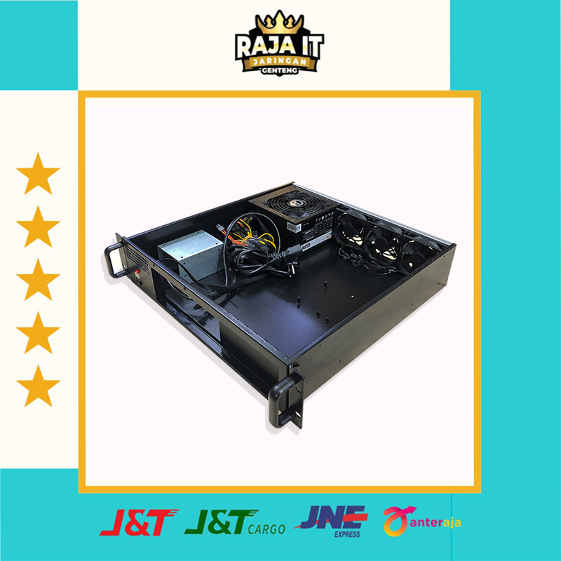 CASE/CASING PC SERVER MIKROTIK X86 2U SUPPORT RACKMOUNT MERK JO-LINK