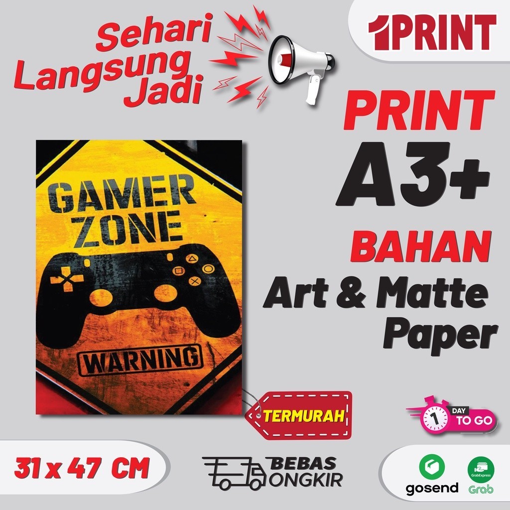 

1 hari jadi - Ngaprint Express Print Cetak A3+ MURAH | Art Paper dan Matt Paper A3+ | 1 Sisi / 2 Sisi