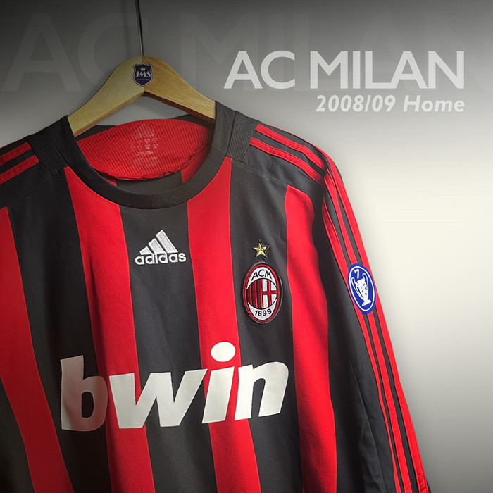 2008-09 AC MILAN HOME SHIRT BECKHAM #32